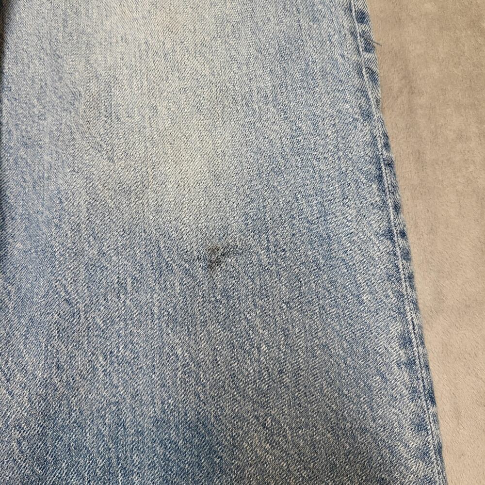 American Eagle Outfitters Jeans Womens 8 Blue Straight Stovepipe Light Wash - Picture 6 of 14
